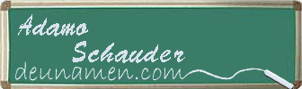 Adamo Schauder Visitenkarte